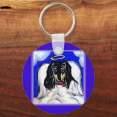 Afghaanse hondenangel sleutelhanger (Voorkant)