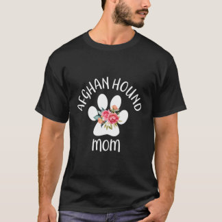 Afghaanse Hound Moeder voor Vrouwen Vrouw Vriendin T-shirt