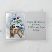 Afghaanse kerstcadeautjes feestdagen kaart (Binnen)