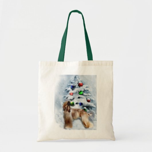 Afghaanse kerstcadeautjes tote bag (Voorkant)