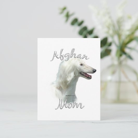 Afghaanse Moeder 2 Briefkaart (Staand voorkant)