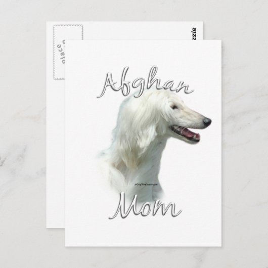 Afghaanse Moeder 2 Briefkaart (Voorkant / Achterkant)