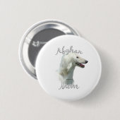 Afghaanse Moeder 2 Ronde Button 5,7 Cm (Voorkant /achterkant)