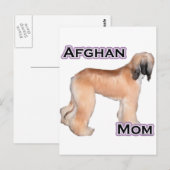Afghaanse Moeder 4 Briefkaart (Voorkant / Achterkant)