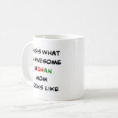 afghaanse moeder , geweldige koffiemok (Voorkant links)