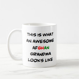 afghaanse oma , geweldige koffiemok