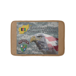 Afghaanse oorlogsveteraan 75e Ranger Regiment Badmat