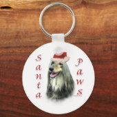 Afghaanse Santa Paws Sleutelhanger (Voorkant)