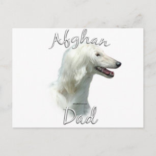 Afghaanse vader 2 briefkaart