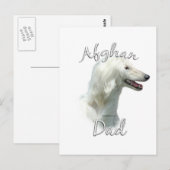 Afghaanse vader 2 briefkaart (Voorkant / Achterkant)