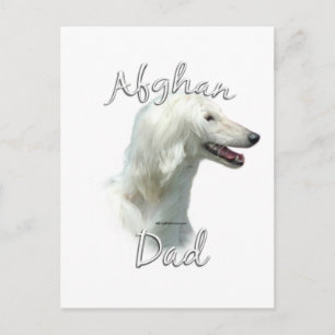 Afghaanse vader 2 briefkaart