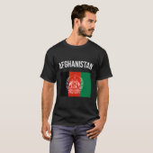 Afghaanse vlag Afghanistan T-shirt (Voorkant volledig)