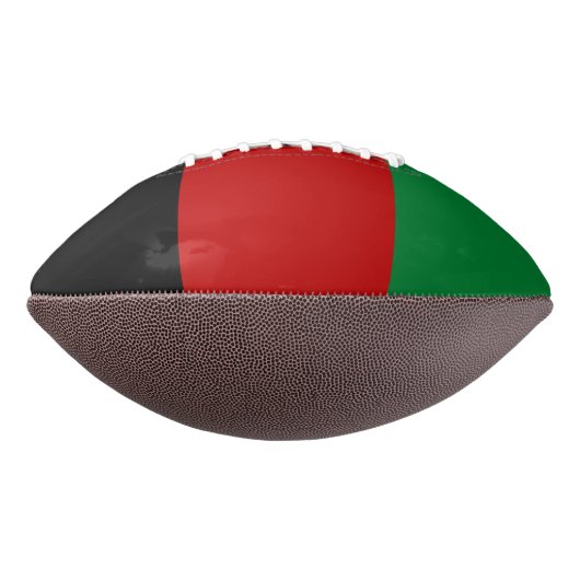 Afghaanse vlag american football (Gedraaid 90)