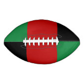 Afghaanse vlag american football (Voorkant)
