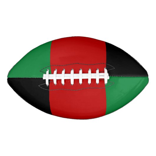 Afghaanse vlag american football (Voorkant)