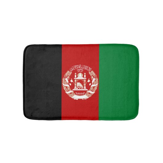 Afghaanse vlag badmat (Voorkant)