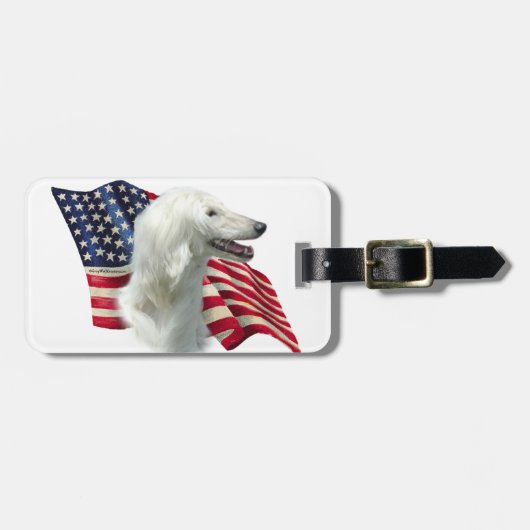 Afghaanse vlag bagagelabel (Voorkant horizontaal)