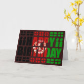 Afghaanse vlag Birthday-kaart Kaart (Gele Bloem)