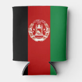 Afghaanse vlag blikjeskoeler (Voorkant)