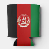 Afghaanse vlag blikjeskoeler (Achterkant)