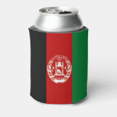 Afghaanse vlag blikjeskoeler (Blikje Achterkant)