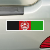 Afghaanse vlag bumpersticker (Op auto)