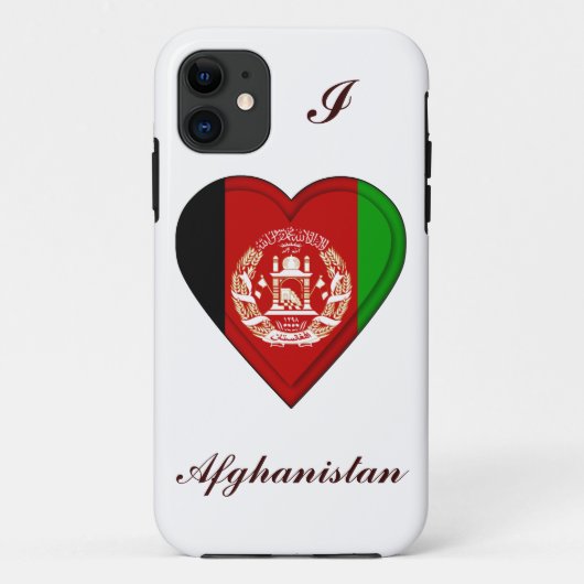 Afghaanse vlag Case-Mate iPhone case (Achterkant)