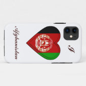 Afghaanse vlag Case-Mate iPhone case (Achterkant (horizontaal))
