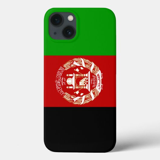 Afghaanse vlag Case-Mate iPhone case (Achterkant)