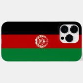 Afghaanse vlag Case-Mate iPhone case (Achterkant (horizontaal))