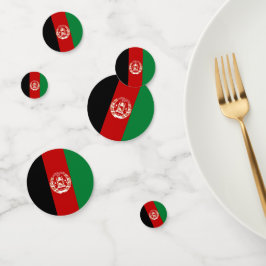 Afghaanse vlag confetti