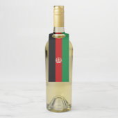 Afghaanse vlag flessenhanger (Op fles)