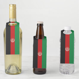 Afghaanse vlag flessenhanger