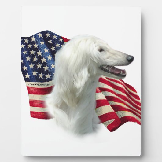Afghaanse vlag fotoplaat (Voorkant)