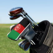 Afghaanse vlag golfheadcover (Insitu)