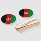 Afghaanse vlag handwaaier (Niet-gemonteerd)