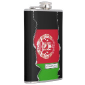 Afghaanse vlag heupfles (Rechts)