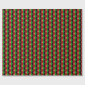 Afghaanse vlag Honeycomb Wrapping Paper Cadeaupapier (Vlak)