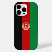 Afghaanse vlag iPhone hoesje (Achterkant)