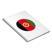 Afghaanse vlag notitieboek (Rechterzijde)