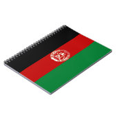Afghaanse vlag notitieboek (Linkerzijde)