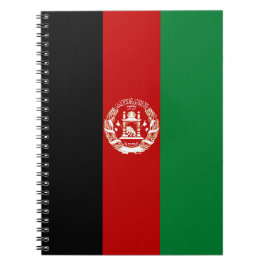 Afghaanse vlag notitieboek