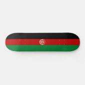 Afghaanse vlag persoonlijk skateboard (Horizontaal)