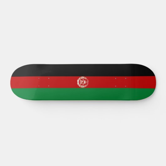 Afghaanse vlag persoonlijk skateboard (Horizontaal)