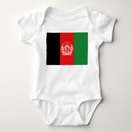 Afghaanse vlag romper (Voorkant)