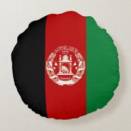 Afghaanse vlag rond kussen