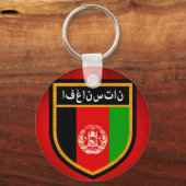 Afghaanse vlag sleutelhanger (Voorkant)