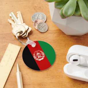 Afghaanse vlag sleutelhanger