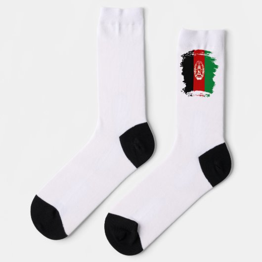 Afghaanse vlag sokken (Links)