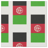 Afghaanse vlag stof (Close Up)